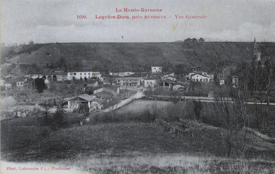 Photo prise du chemin des Orts avant...